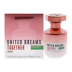 Benetton United Dreams Together For Her Eau de Toilette 50ml Womens Spray