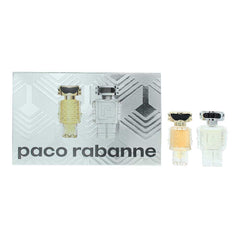 Paco Rabanne Mini 2 Piece Gift Set: Fame Eau de Parfum 4ml - Phantom EDT 5ml