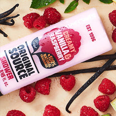 Original Source Body Shower Gel Creamy Vanilla & Raspberry Natural Scent 250ml