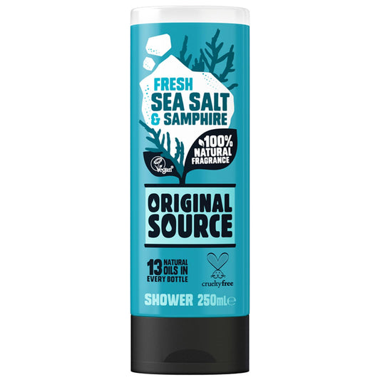 Original Source Body Shower Gel Fresh Sea Salt & Saphire Natural Scent 250ml