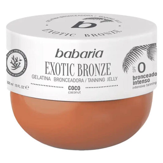 Babaria Exotic Bronze Tanning Jelly Coconut Intensive Deep Tan Accelerator 300ml