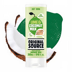 Original Source Body Shower Milk Gel Lime Coconut Milk Fresh Natural Scent 250ml