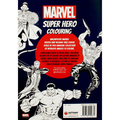 Marvel Super Hero Colouring Book Favourite Characters For Kids Children Boy Girl