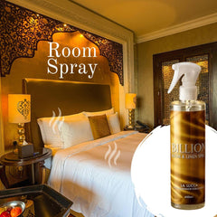 La Lucca Forest & Billion Room & Linen Spray Air Freshener Bundle 400ml