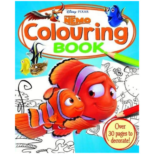Disney Pixar Finding Nemo Colouring Book Favourite Characters For Kids Boys Girl