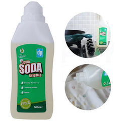 Dri Pak Liquid Soda Crystals Laundry Stains Oven Grease Cleaner 500ml