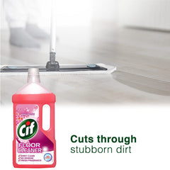 Cif Floor Cleaner Wild Orchid 950ml Fresh Flower Fragrance Shiny Clean