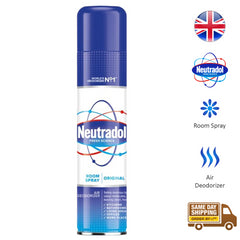 Neutradol Room Aerosol Spray Air Freshener For Kitchen Bathroom Original 300ml