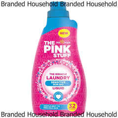 The Pink Stuff Laundry Sensitive Washing Liquid Detergent Non Bio 30 Wash 960ml