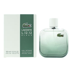 Lacoste L.12.12. Blanc Eau Intense Eau de Toilette 100ml Mens Fragrance Spray