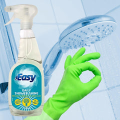 Easy Daily Glass Shower Doors Shine Chrome Fixtures Cleaner Trigger Spray 750ml