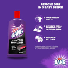 Cillit Bang Power Hob Cleaner, Burnt On Degreaser, Bleach & Hygiene Bundle Set