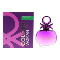 Benetton Colors De Benetton Purple Eau de Toilette 80ml Womens Fragrance Spray