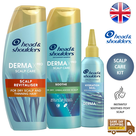 Head & Shoulders Dermax Pro Scalp Hair Revitaliser Soothe Shampoo Hydration Seal