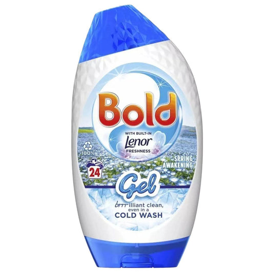 Bold Laundry Detergent Gel For Clothes Spring Awakening Fragrance 24W 840ml