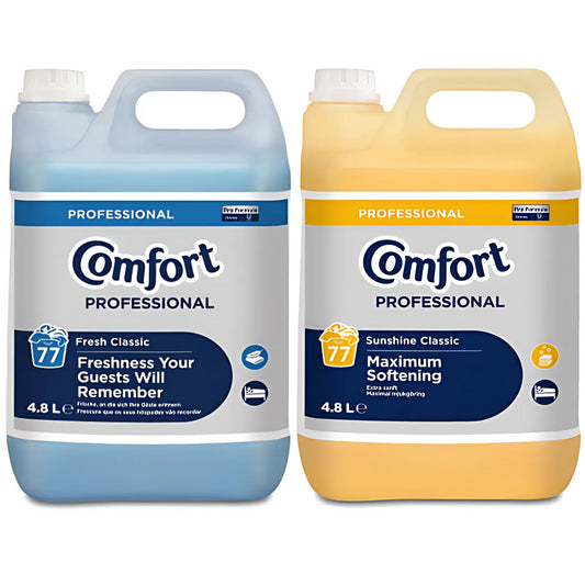 Comfort Bundle Set Fabric Conditioner 4.8L Fresh Classic & Sunshine Classic 77W
