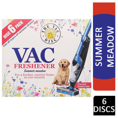 Vac Freshener Disc Extra Strength Fits All Vacuum Summer Meadow