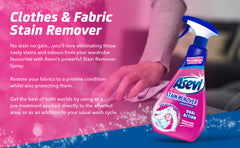 Asevi Fabric Stain Remover Concentrated White Coloured Cloth Dirt Cleaner 720ml