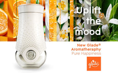 Glade Aromatherapy Plugin Electric Scented Oil Pure Happiness Orange Neroli