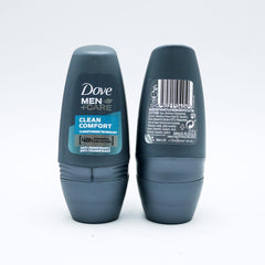 Dove Men+Care Clean Comfort Antiperspirant Deodorant Roll On 48H Protection 50ml