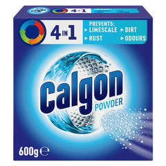Calgon Powder Laundry Machine Clothes Cleaner Protect Limescale Dirt 600G