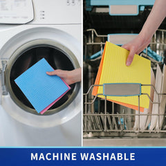 Super Bright Sponge Cloths For Mopping Wiping Kitchen Bathroom 5Pk
