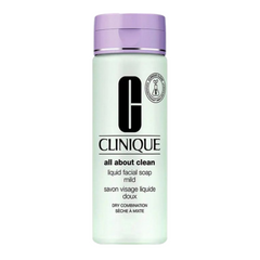 Clinique All About Clean Liquid Facial Soap Mild For Dry/Combination Skin 200ml
