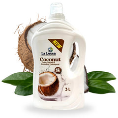 La Lucca Concentrated Laundry Detergent Liquid Coconut Scent 42 Washes 3L