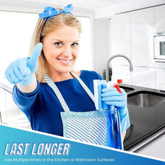 Super Bright Non Scratch Handgrip Scourers 10Pk Utensil Cleaner Stain Remover