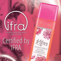 Kifra Pink Concentrated Laundry Rinse Fragrance Gentle Cloth 80W 200ml