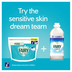 Fairy Laundry Detergent Liquid Washing Pods Capsules Non Bio 51 Washes