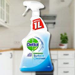 Dettol Anti Bacterial Surface Cleanser 1L Kill 99.9% Bacteria No Bleach Odour