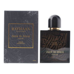 Rayhaan Back To Black Eau de Parfum 100ml Womens Fragrance Spray