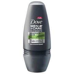 Dove Men+Care Minerals Sage Antiperspirant Deodorant Roll On 48H Protection 50ml