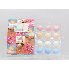 Christmas 4 Scented Bath Bombs 12 Days Of Xmas Kids Advent Calendar Elysium Spa