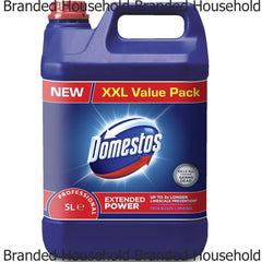 Domestos Professional Original Thick Bleach Toilet Surface Cleaner 5L
