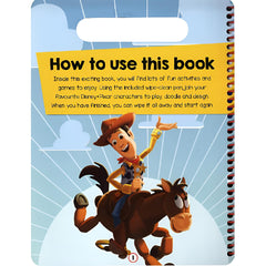 Disney Pixar Wipe Clean Activities Book For Kids Children Draw Write Repeat