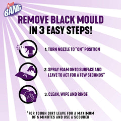 Cillit Bang Black Mould Cleaning Power No Scrubbing Required Simply Spray 750ml