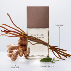 Issey Miyake L'eau D'issey Pour Homme Vetiver EDT 50ml Mens Fragrance Spray