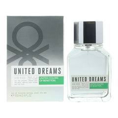 Benetton United Dreams Aim High Eau de Toilette 100ml Mens Fragrance Spray