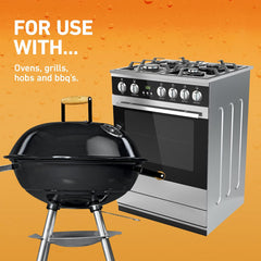 Elbow Grease Bbq Rack Cleaning Kit Deep Cleans Grills Glass With Gloves & Bag