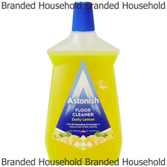 Astonish Floor Cleaner Zesty Lemon Fragrance Liquid 1L Dirt Repelling Technology