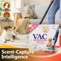 Vac Freshener Disc Extra Strength Fits All Vacuum Summer Meadow