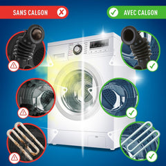 Calgon Power Gel Washing Machine Cleaner Prevent Limescale 15 Washes 750ml