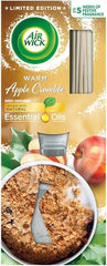 Airwick Reed Diffuser Home Air Freshener Scented Oil Warm Apple Crumble 33ml