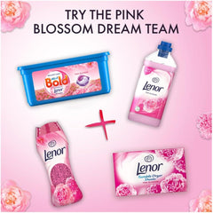 Lenor Pink Blossom Tumble Dryer Sheets Laundry Fragrance Softener 34s