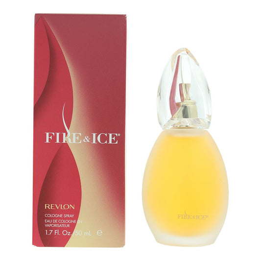 Revlon Fire & Ice Eau de Cologne 50ml Womens Fragrance Spray