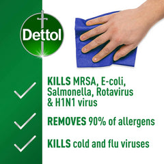 Dettol Anti Bacterial Surface Cleanser 1L Kill 99.9% Bacteria No Bleach Odour