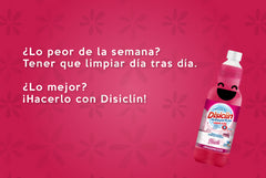 Disiclin Multisurface Floor Cleaner Dirt Remover Scented Liquid Floral 1L