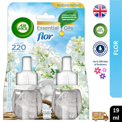 Air Wick Plug In Refill Twin Oil Home Air Freshener Flor Fragrance 19ml